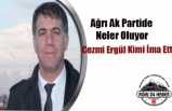Ağrı AK Parti'de Kazan Kaynıyor