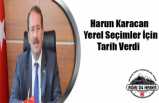 Ak Parti G.Başkan Yardımcısı Tarih Verdi