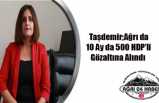 Ağrı da 500 HDP'li Gözaltına Alındı