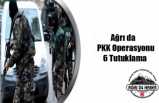Ağrı da PKK/KCK ya  6 Tutuklama