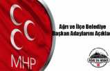 Ağrı MHP Adaylarını Açıkladı