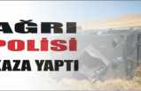 Ağrı Polisi Kaza Yaptı