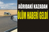 Ağrı da Ölümlü Kaza