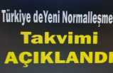 Türkiye Yeni Normale Dönüyor