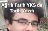 Ağrılı Öğrenci YKS de Türkiye Derecesi Yaptı