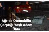 Ağrı da Otomobilin Çarptığı Yaşlı Adam Öldü