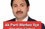 Ağrı Ak Parti Merkez İlçe Yönetim Kurulu Listesi