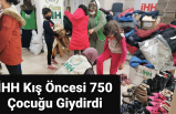 AĞRI İHH’DAN 750 ÇOCUĞA KIŞLIK GİYİM YARDIMI