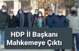Ağrı da HDP'li Yöneticiler Mahkemeye Çıkarıldı.