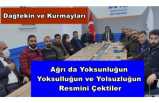 Ağrı'da Yoksunluğun,Yoksulluğun ve Yolsuzluğun Resmini Çektiler