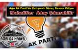 Ağrı Ak Partide Muhalifler Aday Çıkarmaya Hazırlanıyor