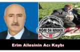 Erim Ailesinin Acı Kaybı