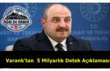 Mustafa Varank 5 Milyarlık Destek Paketini Açıkladı