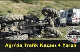 Ağrı'da Trafik Kazası 4 Yaralı