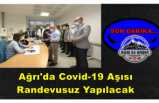 Covid-19 Aşısı İçin Randevu Şartı Kaldırıldı