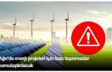 Ağrı'da enerji projeleri için bazı taşınmazlar kamulaştırılacak