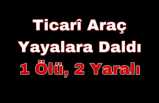 Ağrı'da Ticari Araç Yayalara Daldı 1 Ölü,2 Yaralı