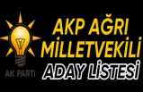 Ak Parti Ağrı Milletvekilliği Aday Listesi