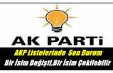 AKP Ağrı Aday Listesinde Son Durum ,Erdoğan Bu Gece İmzalayacak