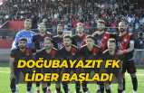 Doğubayazıt FK Sezona  Lider Başladı