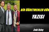 BİR ÖĞRETMENLER GÜNÜ YAZISI