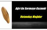 Ağrı’da Sermaye Kazandı Vatandaş  Mağlup