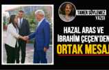 Hazal Aras ve İbrahim Çeçen’den Ortak Mesa