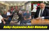 Halkçı başkandan haklı müdahale