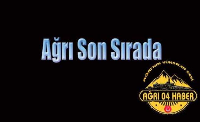 Ağrı Son Sırada