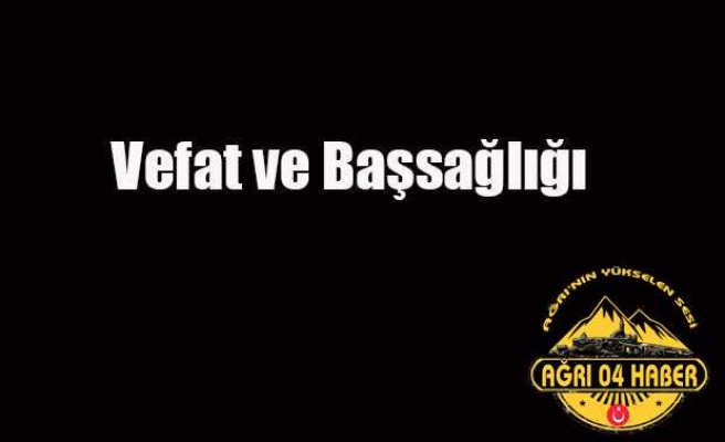 Vefat ve Başsağlığı