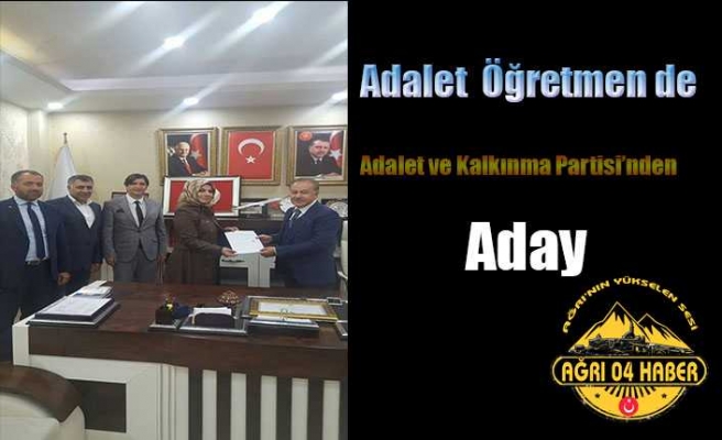 Adalet Ögretmen Müracaatını Yaptı