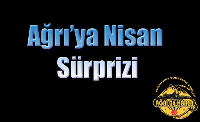 Ağrı'ya Nisan Sürprizi:Fotoğraflar ile Ağrı