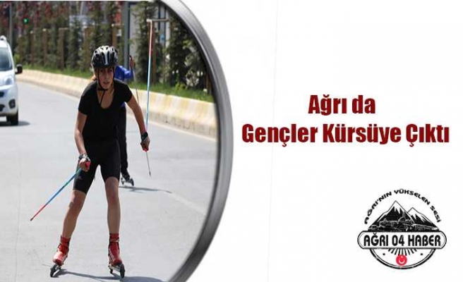 GENÇLİK KOŞUSU VE TEKERLEKLİ KAYAKLI KOŞU YARIŞMASI YAPILDI