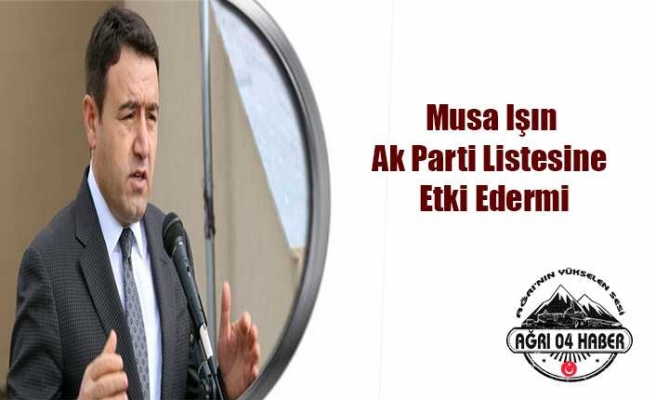 İşte Akıllardaki Soru ''Ak Parti Işın'a Danışacak mı?''