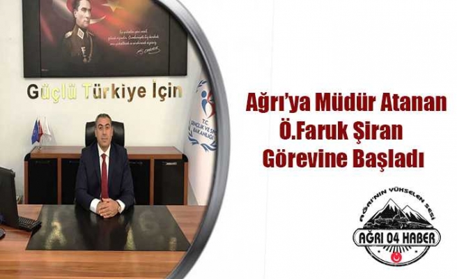 Ömer Faruk Şiran Görevine Başladı