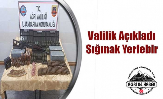 Pkk Sığınağı Yerlebir Edildi