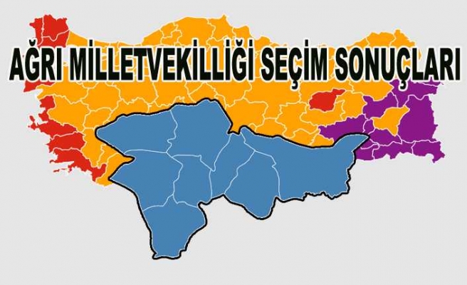 Ağrı Milletvekilliği Seçim Sonuçları