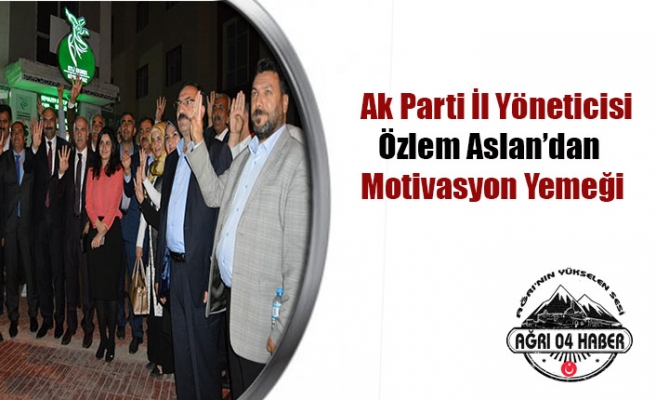 Özlem Aslan'dan Motivasyon Yemeği