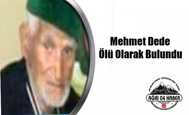 Ağrı da  Kaybolan Şimşek Ölü Olarak Bulundu