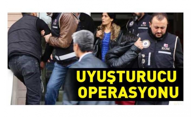 Ağrı da Uyuşturucuya  10 Tutuklama