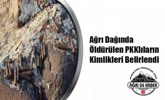 Ağrı Valiliği Kimliklerini Açıkladı