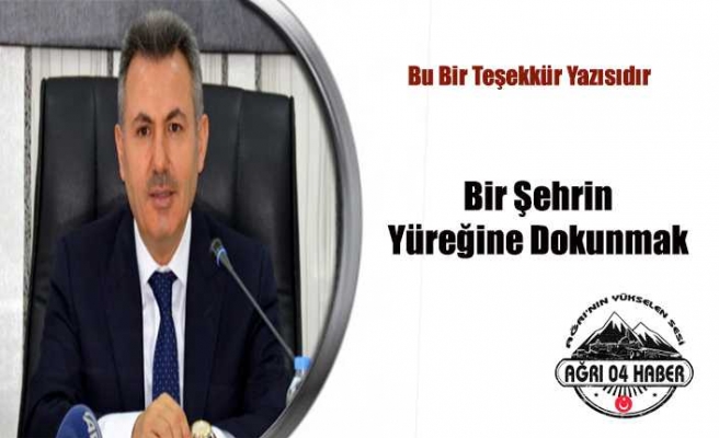 Bir Şehrin Kalbine Dokunmak