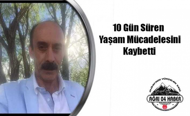 Kaza Sonrası 10 Gün Dayanabildi