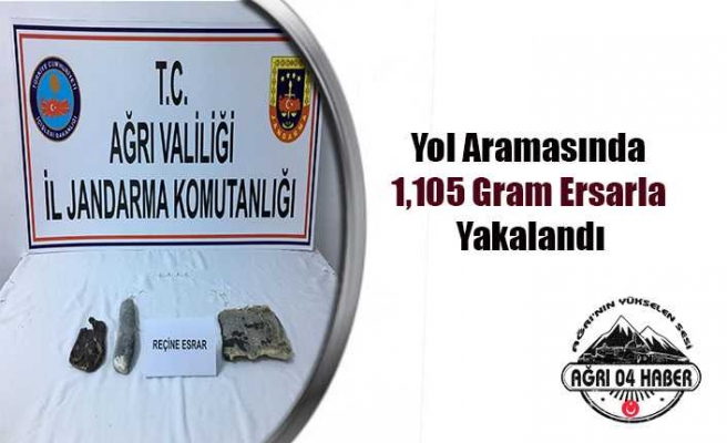 Ağrı da Yol Aramasında Yakalandı