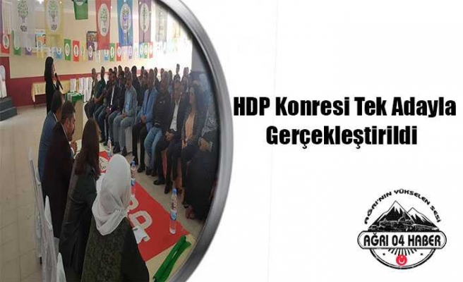 Doğubayazıt HDP Kongresi Yapıldı