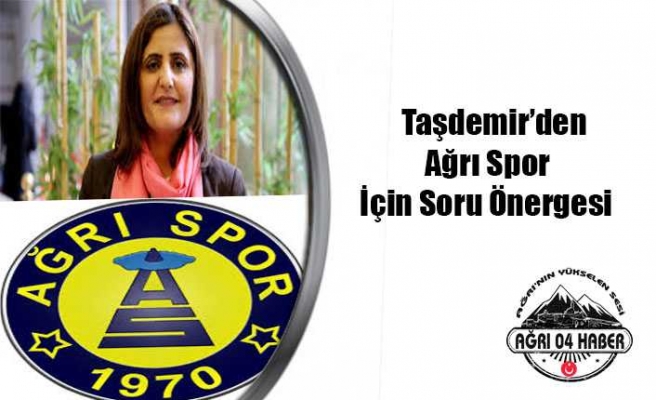 Taşdemir Ağrı Spor'u Meclise Taşıdı