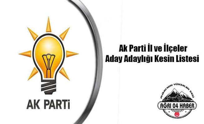 Ak Parti'ye Toplamda 76 Başvuru Yapıldı