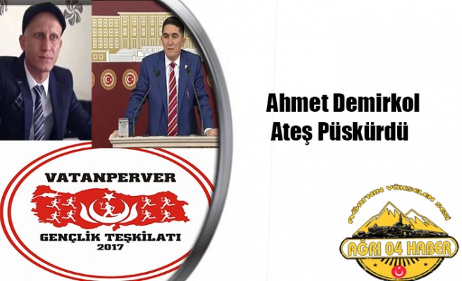 Demirkol'dan Çelebi'ye ''Çek Ellerini Ağrı'nın Üzerinden''