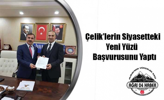 M.Akif Çelik Adaylık Başvurusunu Yaptı