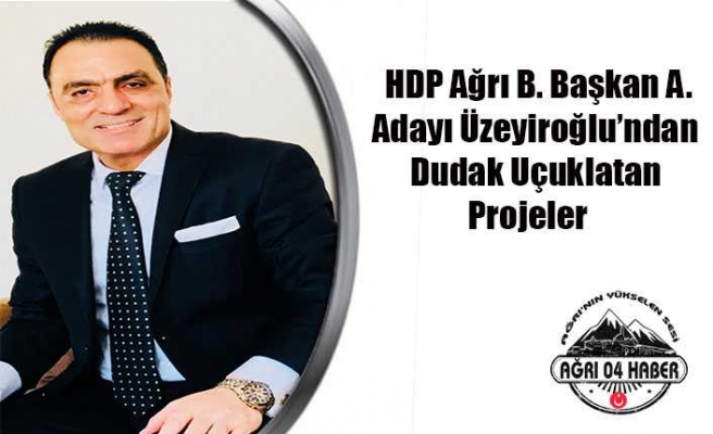 Ağrı HDP Belediye Başkan Adayı Üzeyiroğlu Farklı Kimliği İle Öne Çıktı
